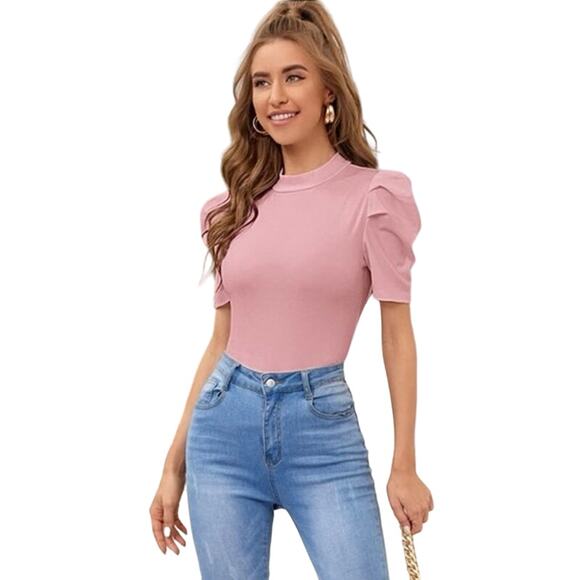 Pants Store Tops - Pants store ruffle sleeve bodysuit